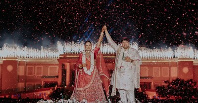 Swara and Aumkar's Dream Destination Wedding at Raffles Udaipur